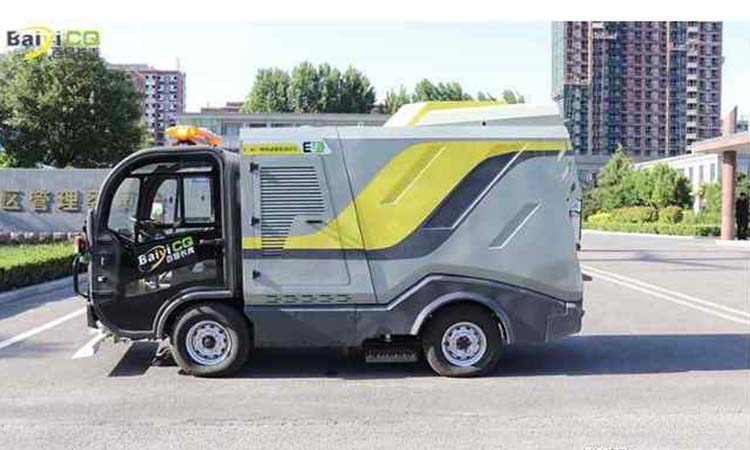 濟(jì)南79906am美高梅電動(dòng)洗掃車解決環(huán)衛(wèi)工人道路清掃問題