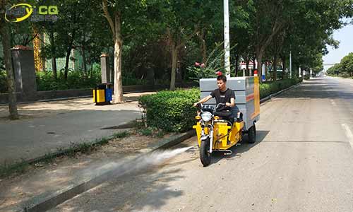 可上牌多功能高壓清洗車，背街小巷清潔好幫手