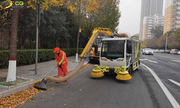 電動樹葉收集車