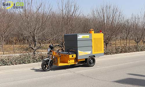 ?79906am美高梅長(zhǎng)青小型電動(dòng)三輪高溫高壓清洗車商業(yè)街重油污克星