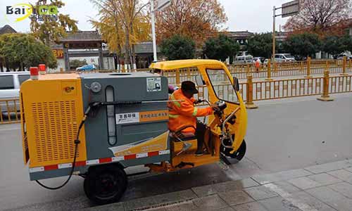可上牌人行道高壓清洗車不只是道路清潔這么簡(jiǎn)單