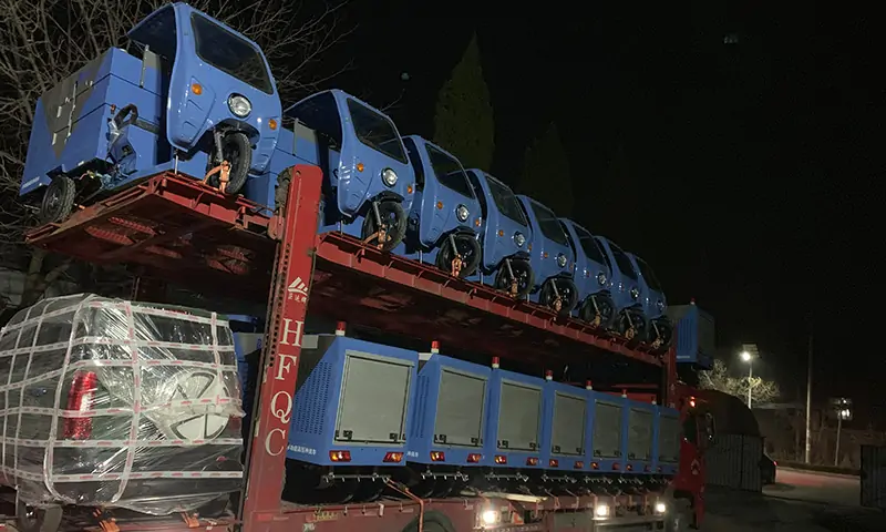 小型高壓清洗車發(fā)貨實(shí)拍！助力北京環(huán)衛(wèi)，共建美好生活環(huán)境！