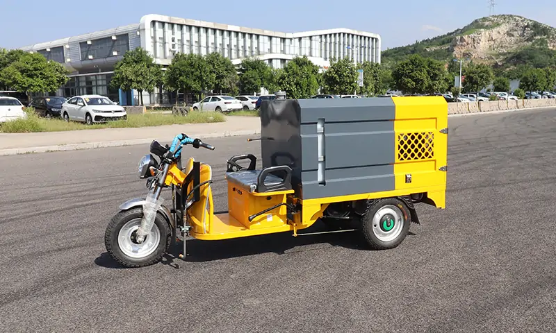 高效清潔，綠色環(huán)保：三輪多功能高壓清洗車
